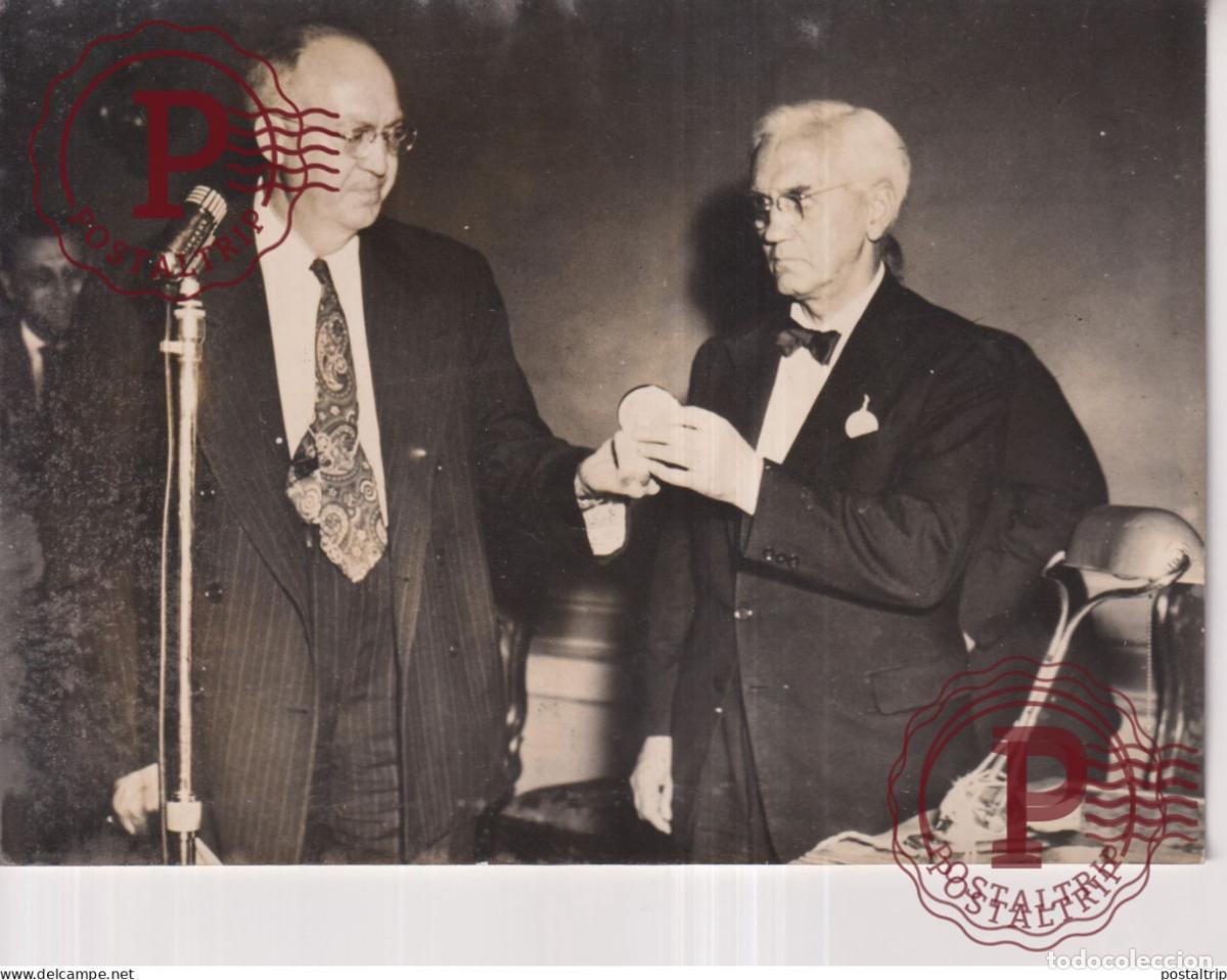 Fotograf&iacute;a antigua: SIR ALEXANDER FLEMING PENICILLIE 18*13CM press photo SCIENTIST SCIENCE