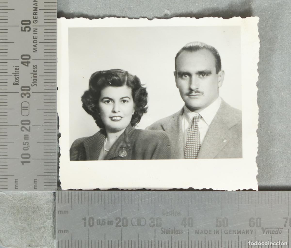 Photographie ancienne: FOTOGRAFIA. Retrato de pareja hacia 1940
