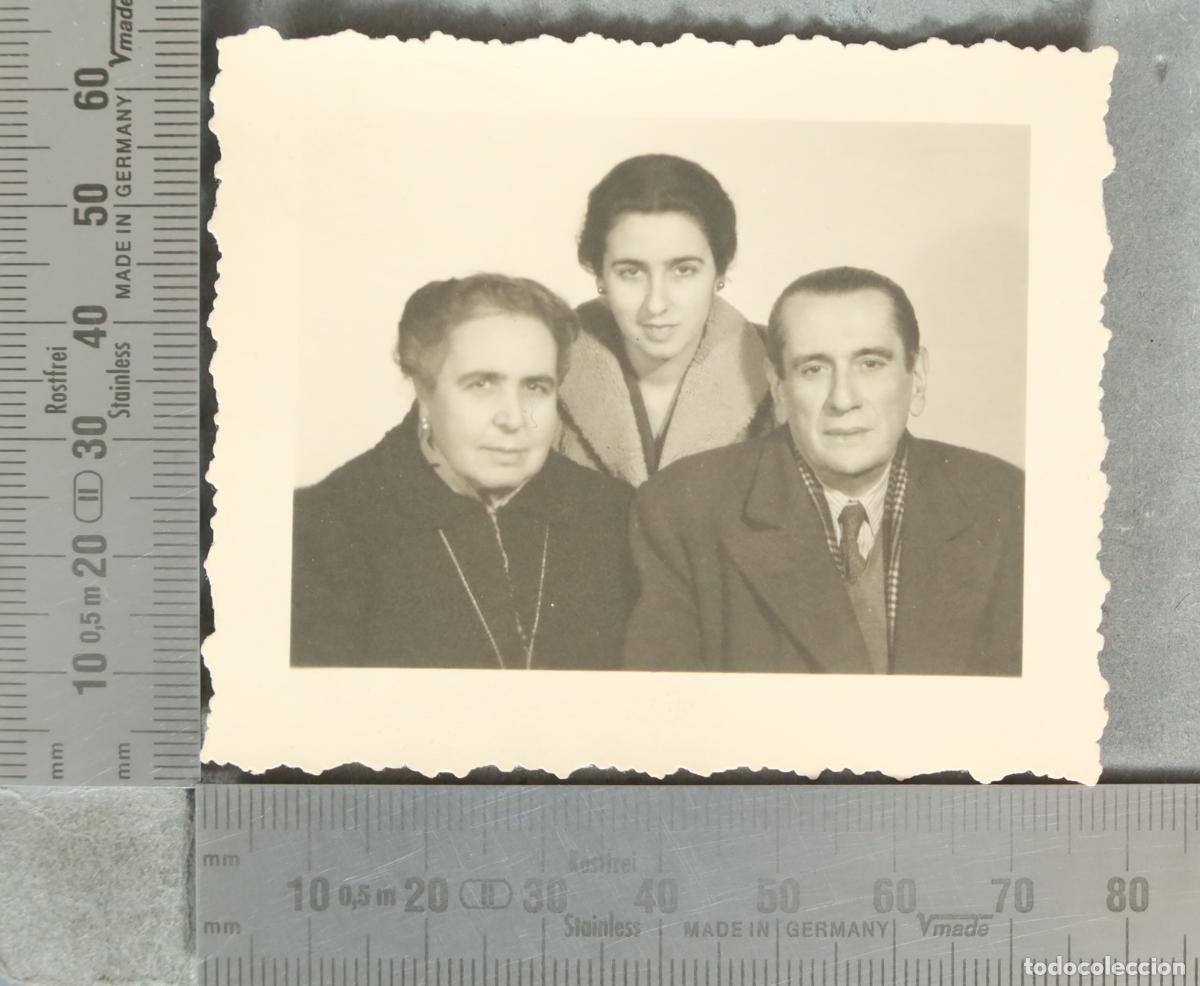 Photographie ancienne: FOTOGRAFIA. Retrato familiar antiguo hacia 1940