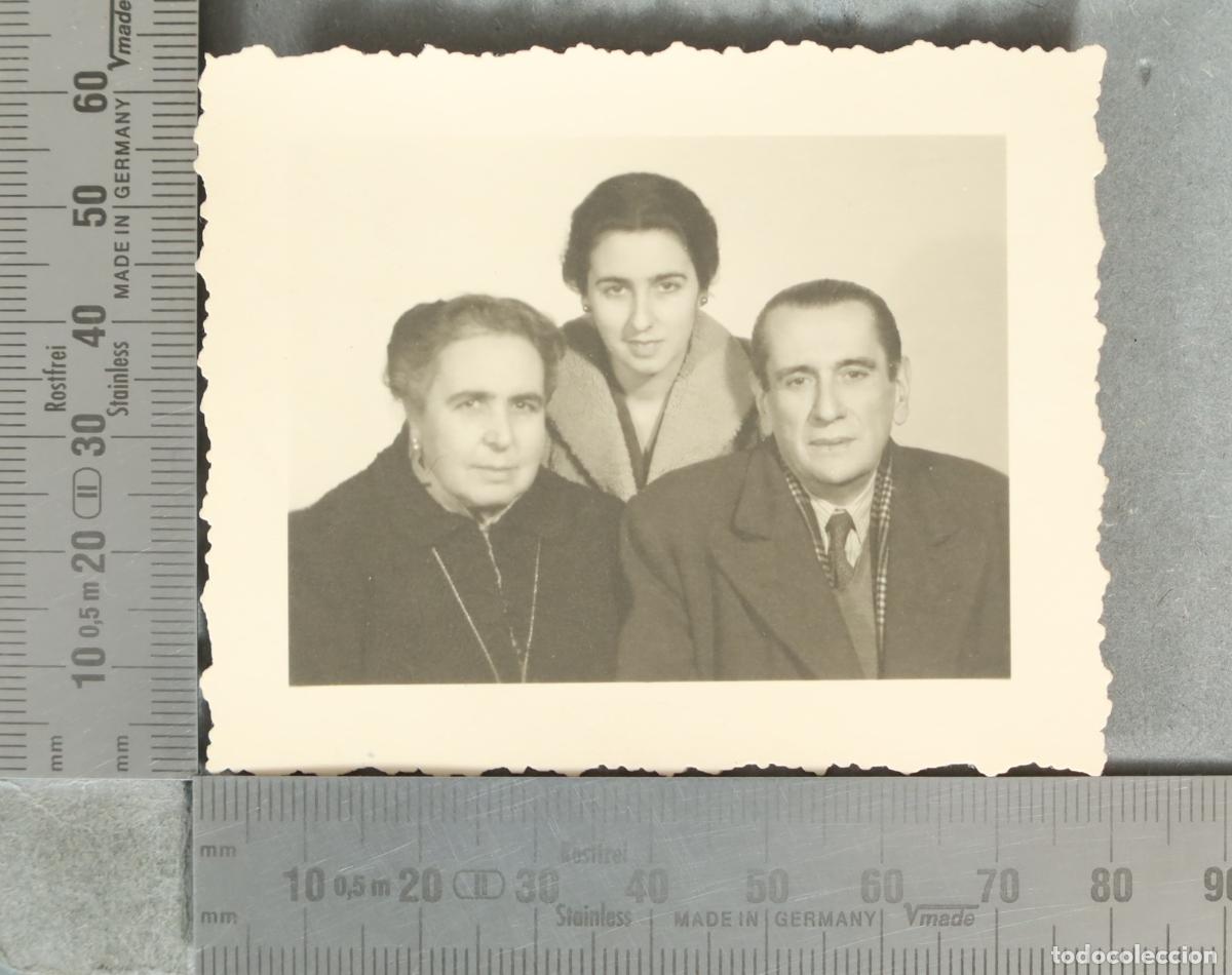 Photographie ancienne: FOTOGRAFIA. Retrato familiar antiguo hacia 1940