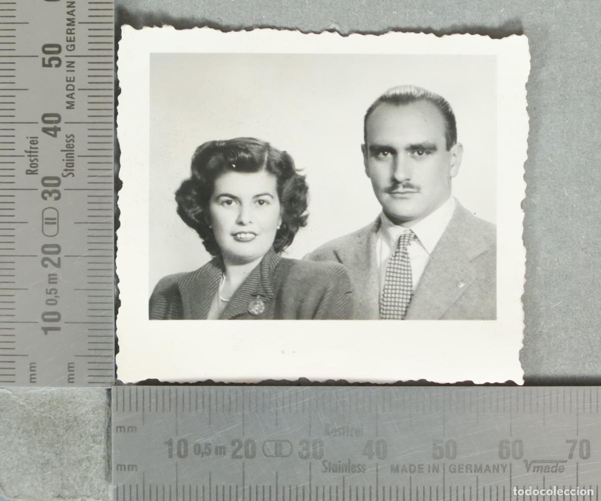 Photographie ancienne: FOTOGRAFIA. Retrato de pareja hacia 1940