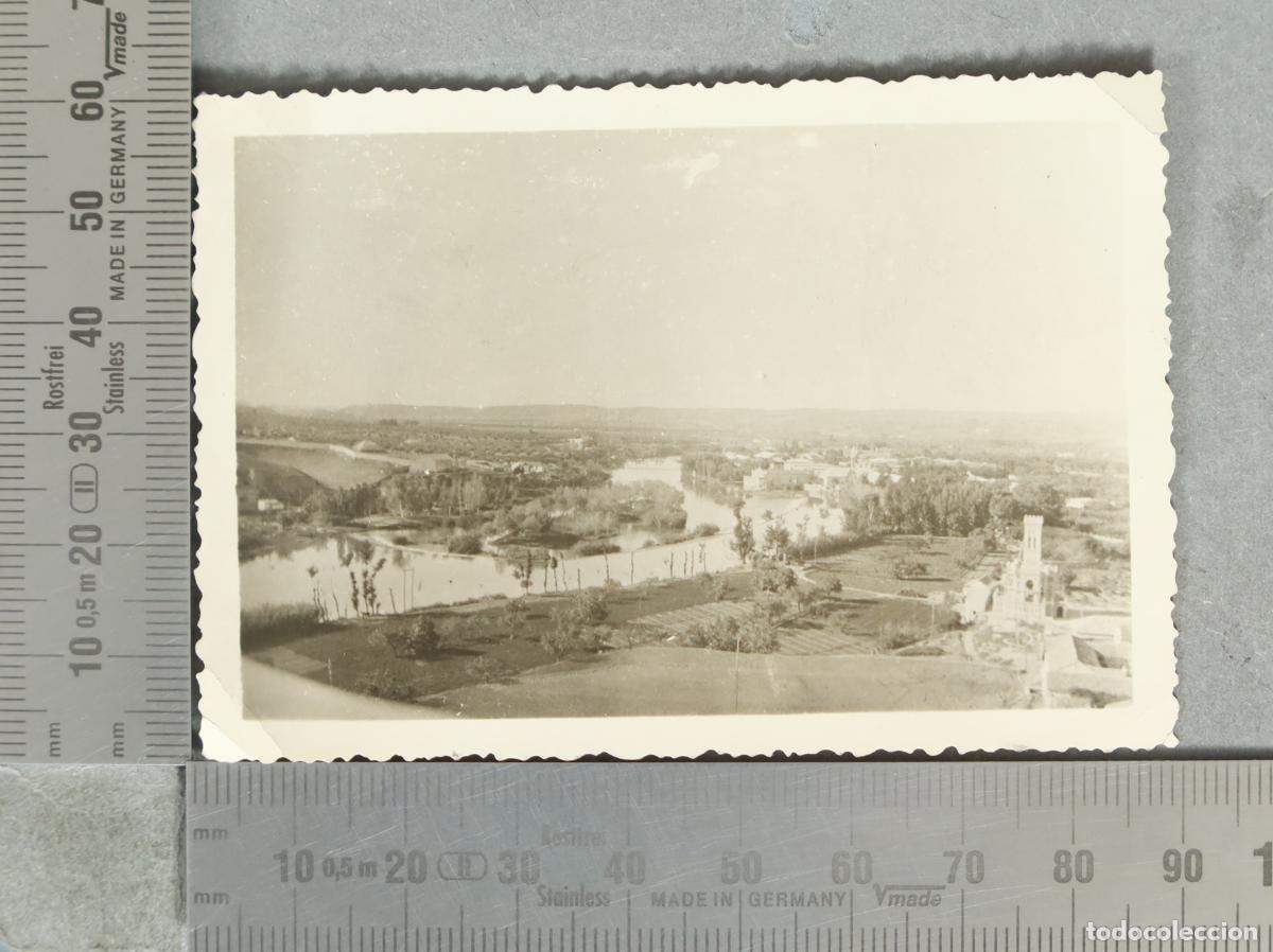 Photographie ancienne: FOTOGRAFIA. VISTA CASTILLO O IGLESIA CON LAGO. hacia 1920