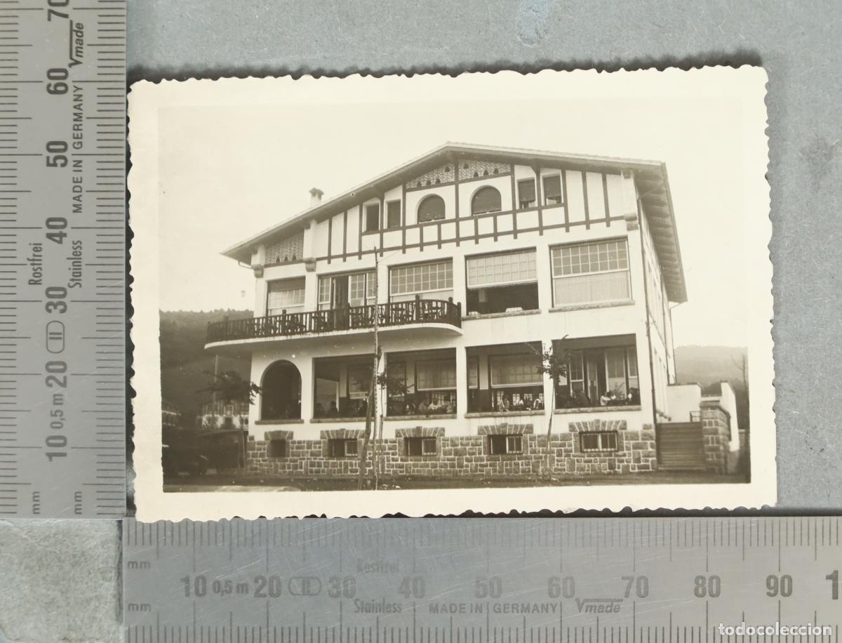 Fotograf&iacute;a antigua: FOTOGRAFIA. Guipuzcoa - Zestoa - Vista del Casino 1932