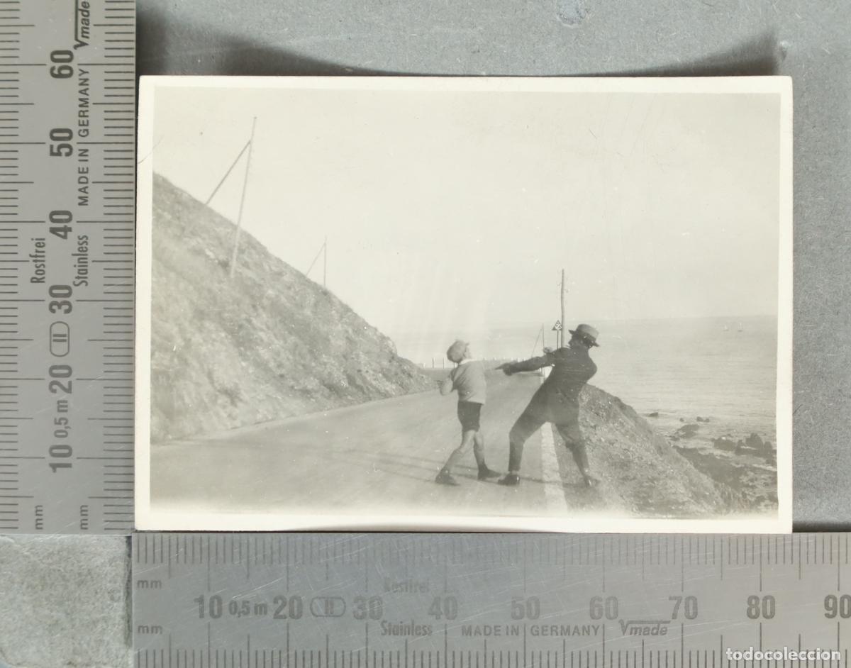 Fotograf&iacute;a antigua: FOTOGRAFIA. Boxeando JUGANDO hacia 1920