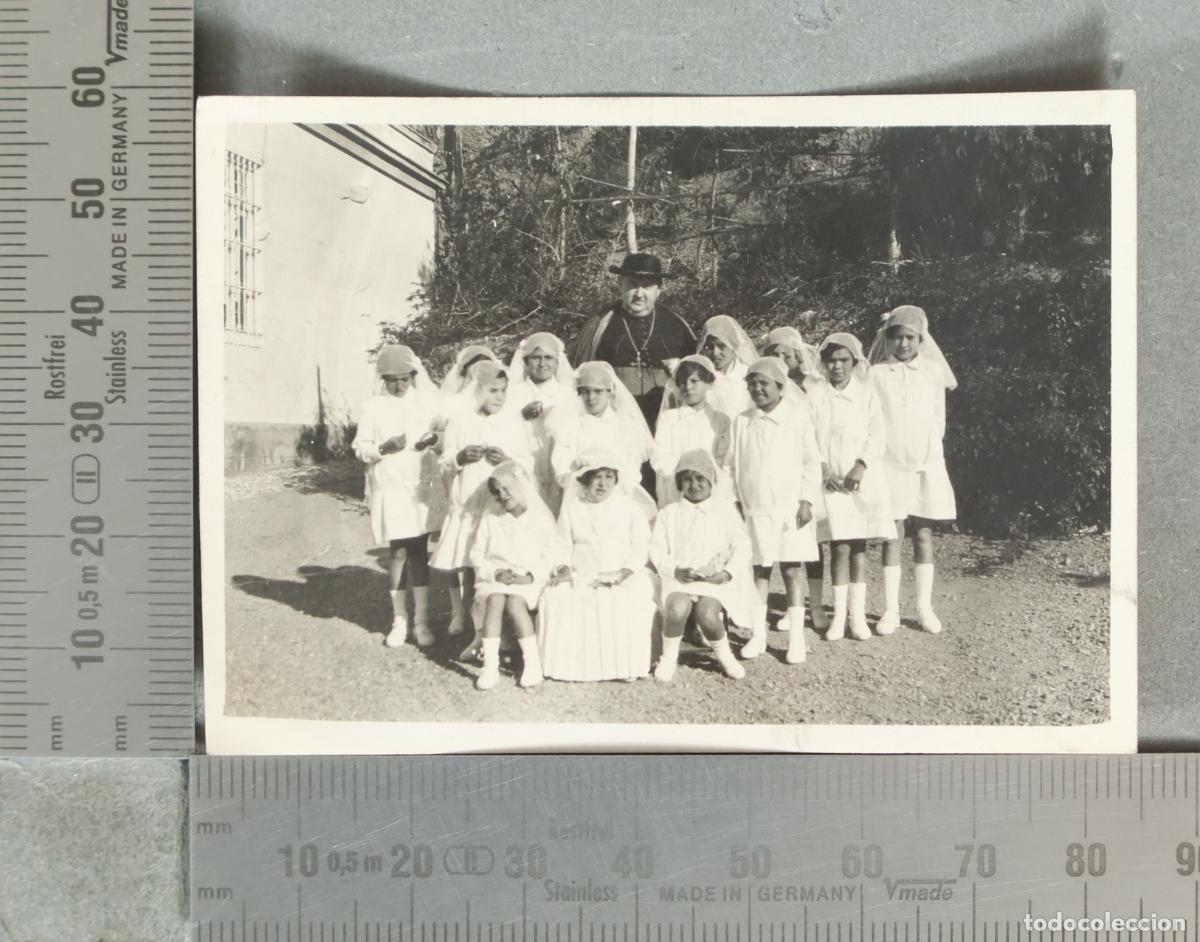 Fotograf&iacute;a antigua: FOTOGRAFIA. Primera comuni&oacute;n OBISPO Manuel Gonz&aacute;lez Garc&iacute;a hacia 1920