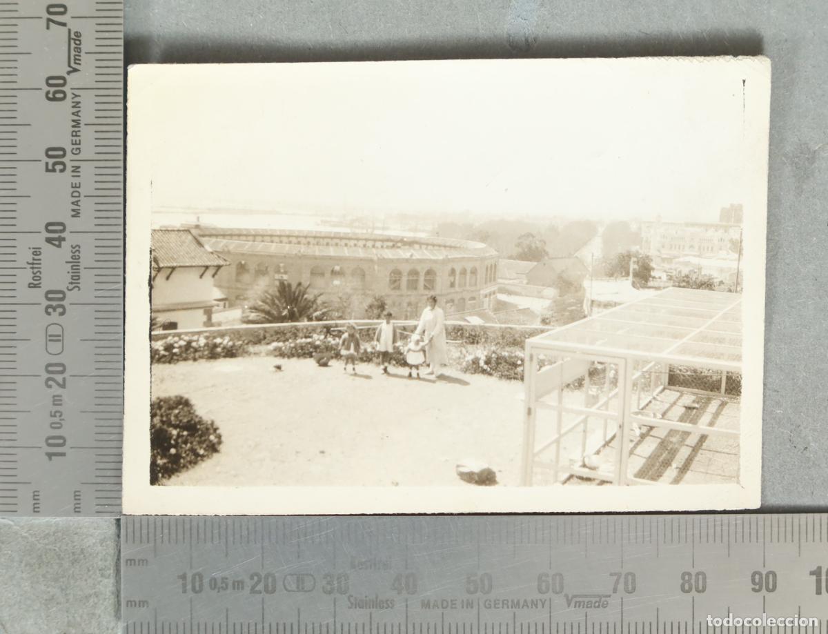Fotograf&iacute;a antigua: FOTOGRAFIA. VISTA DE MALAGA. PLAZA DE TOROS. hacia 1920