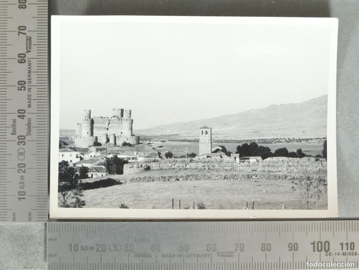 Fotograf&iacute;a antigua: FOTOGRAFIA. Castillo de Manzanares el Real hacia 1940