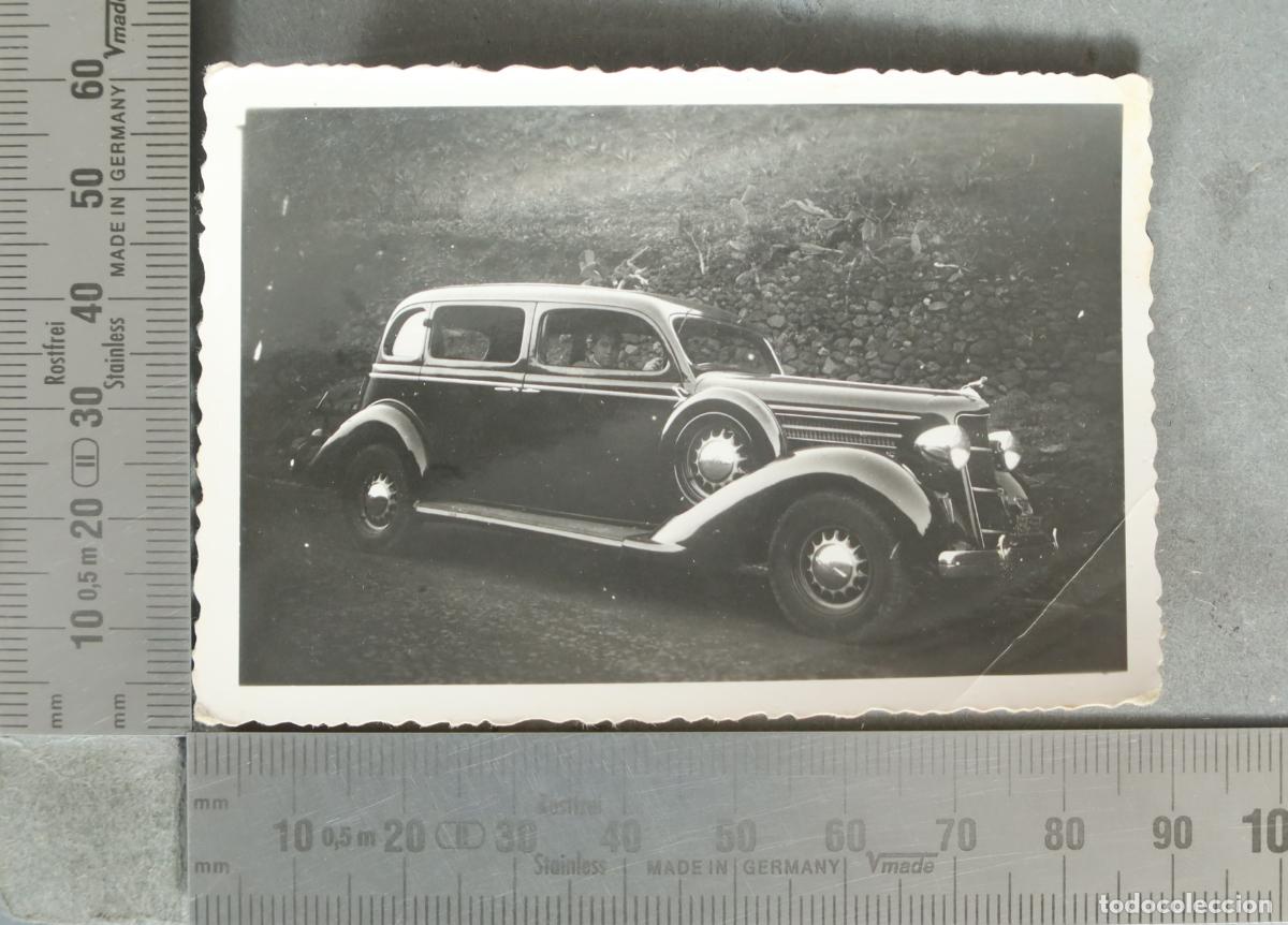 Fotograf&iacute;a antigua: FOTOGRAFIA. Las Palmas - Coche antiguo SERVICIO PUBLICO 1935