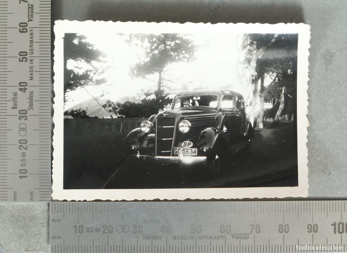 Fotograf&iacute;a antigua: FOTOGRAFIA. Las Palmas - Coche antiguo SERVICIO PUBLICO 1935