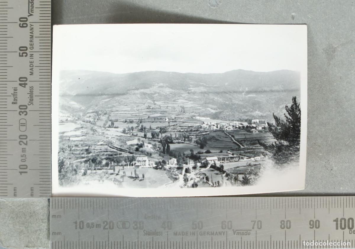 Fotograf&iacute;a antigua: FOTOGRAFIA. Paisaje de monta&ntilde;a y valle. &iquest;pueblo vasco? hacia 1930