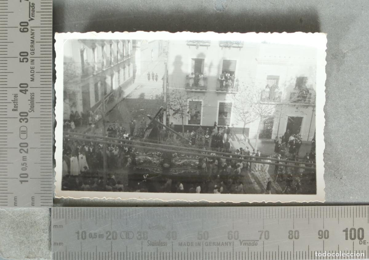 Fotograf&iacute;a antigua: FOTOGRAFIA. Procesi&oacute;n de Semana Santa - Paso NAZARENO hacia 1930