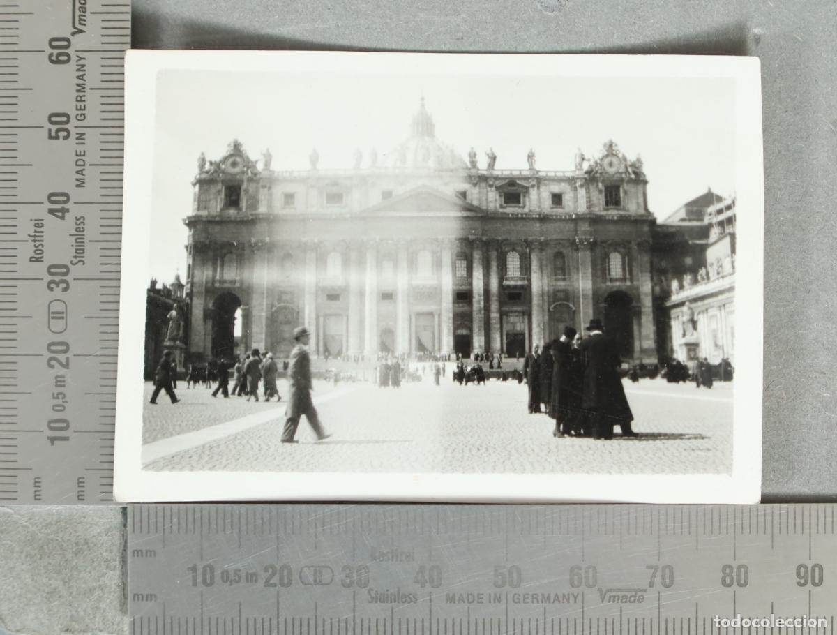 Fotograf&iacute;a antigua: FOTOGRAFIA. Vaticano - Plaza de San Pedro hacia 1930