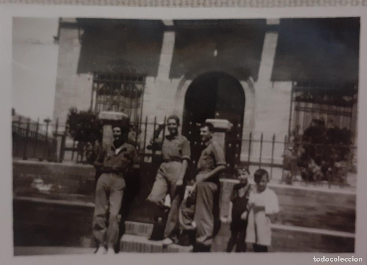 Fotograf&iacute;a antigua: ARRIATE, 1950, ANTIGUA FOTO CAMPAMENTO, 8,5X6 CM.