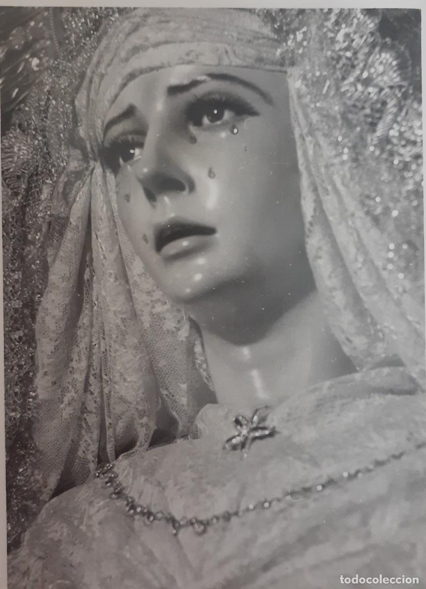 Fotograf&iacute;a antigua: SEMANA SANTA SEVILLA, FOTO NTRA. SRA. DE LAS PENAS (STA. MARTA), 8,5X11,5 CM.