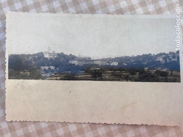 Fotograf&iacute;a antigua: Foto antigua Observatorio del Ebro y Pedretas, Colegio de P.P.J.J. 13.5 x 8.5 cm