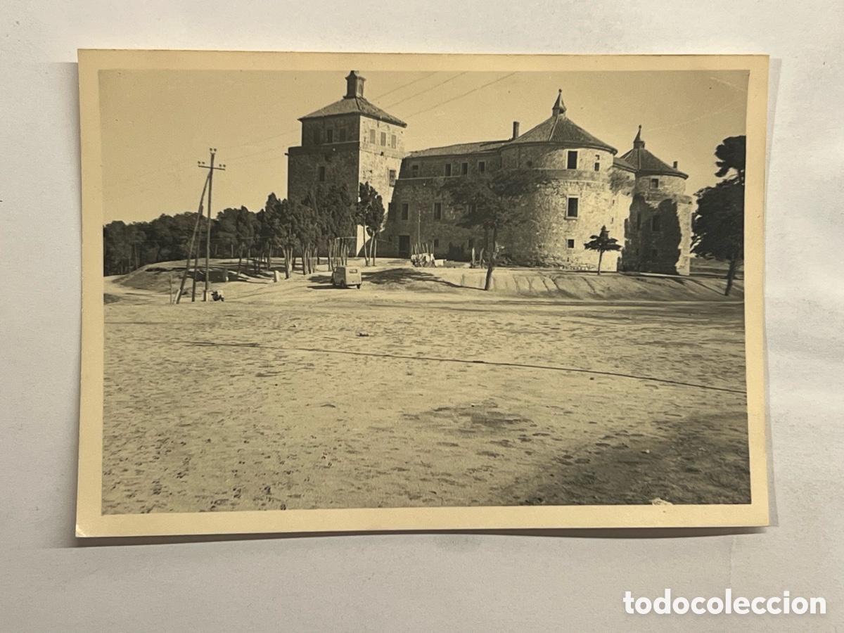 Photographie ancienne: VILLAVICIOSA DE ODON (Madrid) Fotograf&iacute;a Castillo, Vista panor&aacute;mica, Noviembre de 1958
