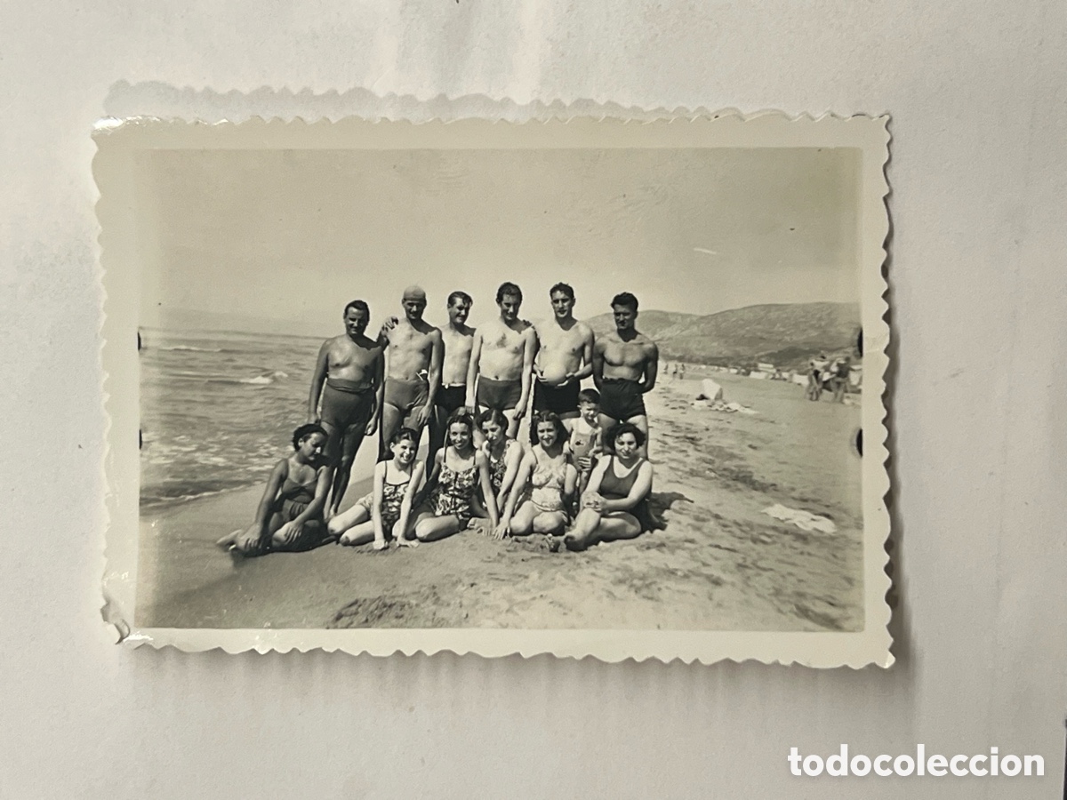Alte Fotografie: ALTEA (Alicante) Fotograf&iacute;a Aquellos Veranos en Altea.. Grupo familiar, Verano de 1960