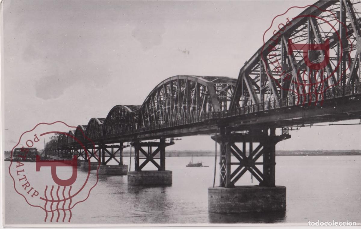 Fotograf&iacute;a antigua: ASIA. INDIA. INDE. CALCUTTA. BRIDGES. HARDING SONE. PHOTO FOTO. 24X15CM