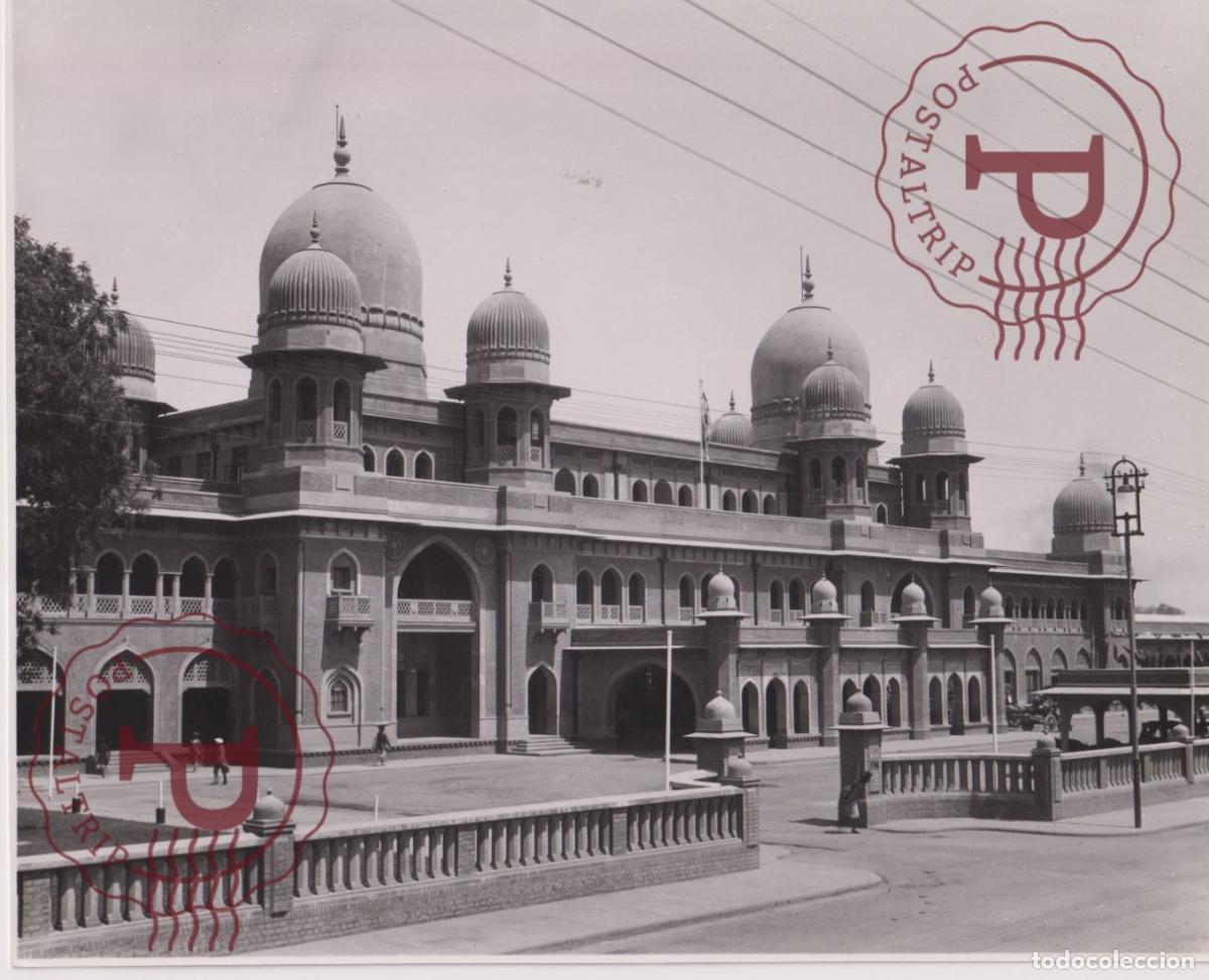 Fotograf&iacute;a antigua: ASIA. INDIA. INDE. CAWANPUR STATION. PHOTO FOTO. 22.5X18.5CM