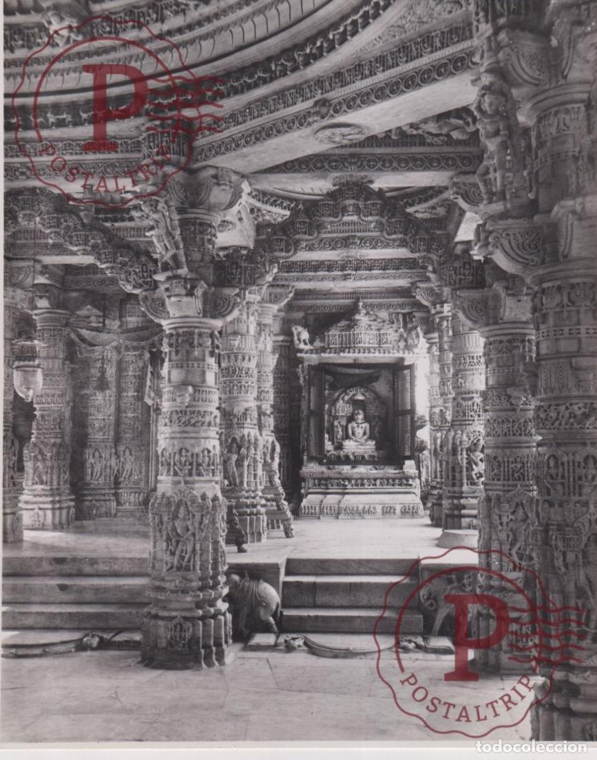 Fotograf&iacute;a antigua: ASIA. INDIA. INDE. ABU MOUNT. INTERIOR OF DILWARA TEMPLE. PHOTO FOTO. +- 23.5X18.5CM
