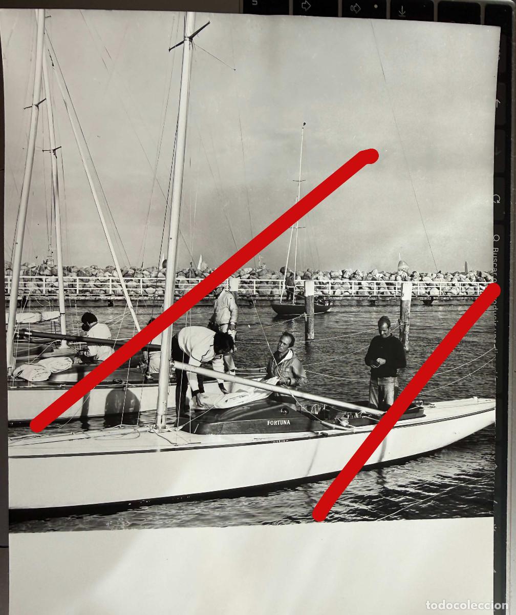 Fotograf&iacute;a antigua: Don Juan Carlos de Borb&oacute;n en el Velero Fortuna Juegos Ol&iacute;mpicos de Munich - FOTOGRAF&Iacute;A ANTIGUA