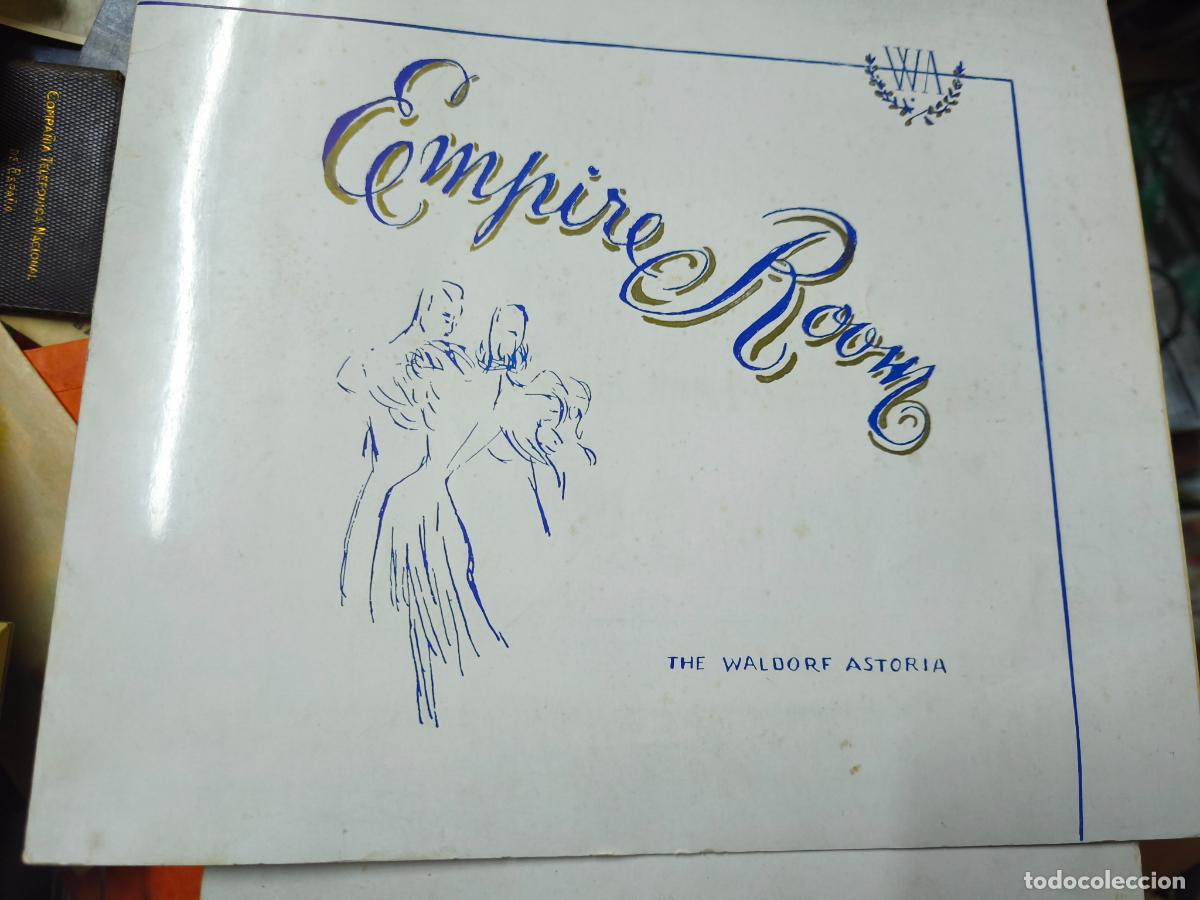 Antique Photography: Foto del Empire Room. Waldorf Astoria. Foto familiar.