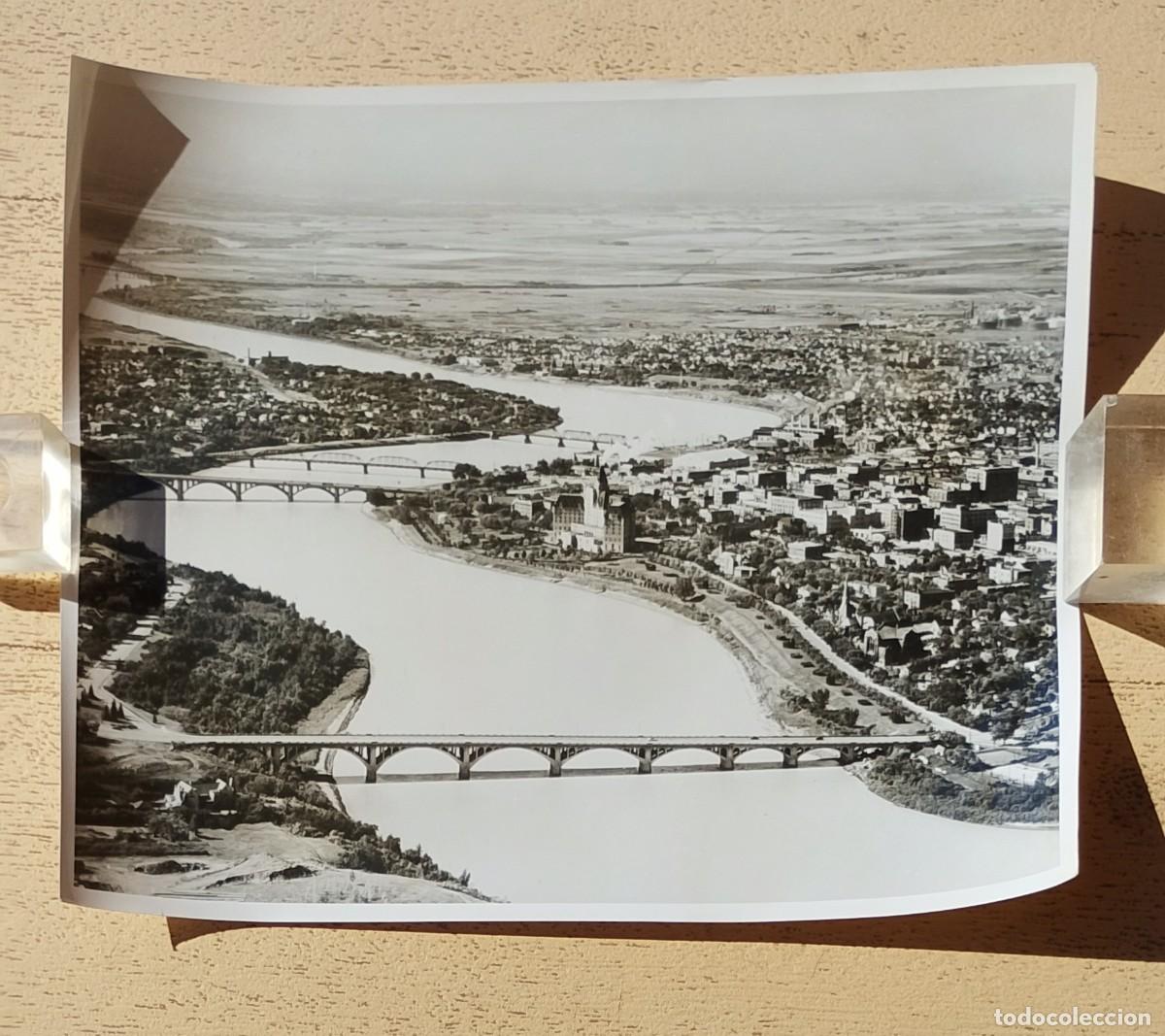 Fotograf&iacute;a antigua: Fotograf&iacute;a del R&iacute;o Saskatchewan USIS PHOTO LAB