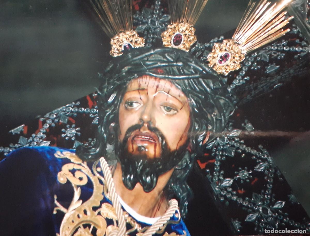Fotografia antica: SEMANA SANTA SEVILLA, ANTIGUA FOTOGRAFIA, CRISTO DE LAS PENAS (S. VICENTE), 15X11 CM.