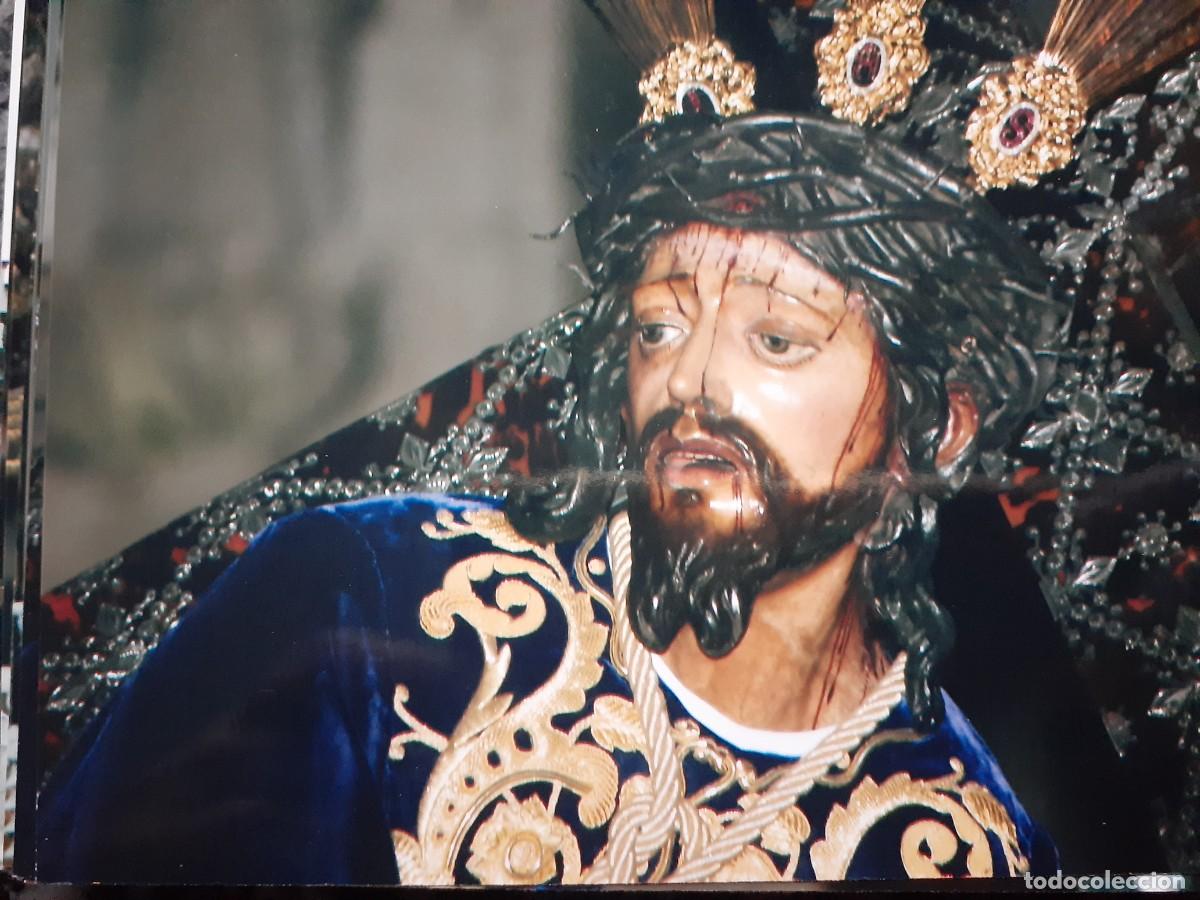 Fotografia antica: SEMANA SANTA SEVILLA, ANTIGUA FOTOGRAFIA, CRISTO DE LAS PENAS (S. VICENTE), 15X11 CM.