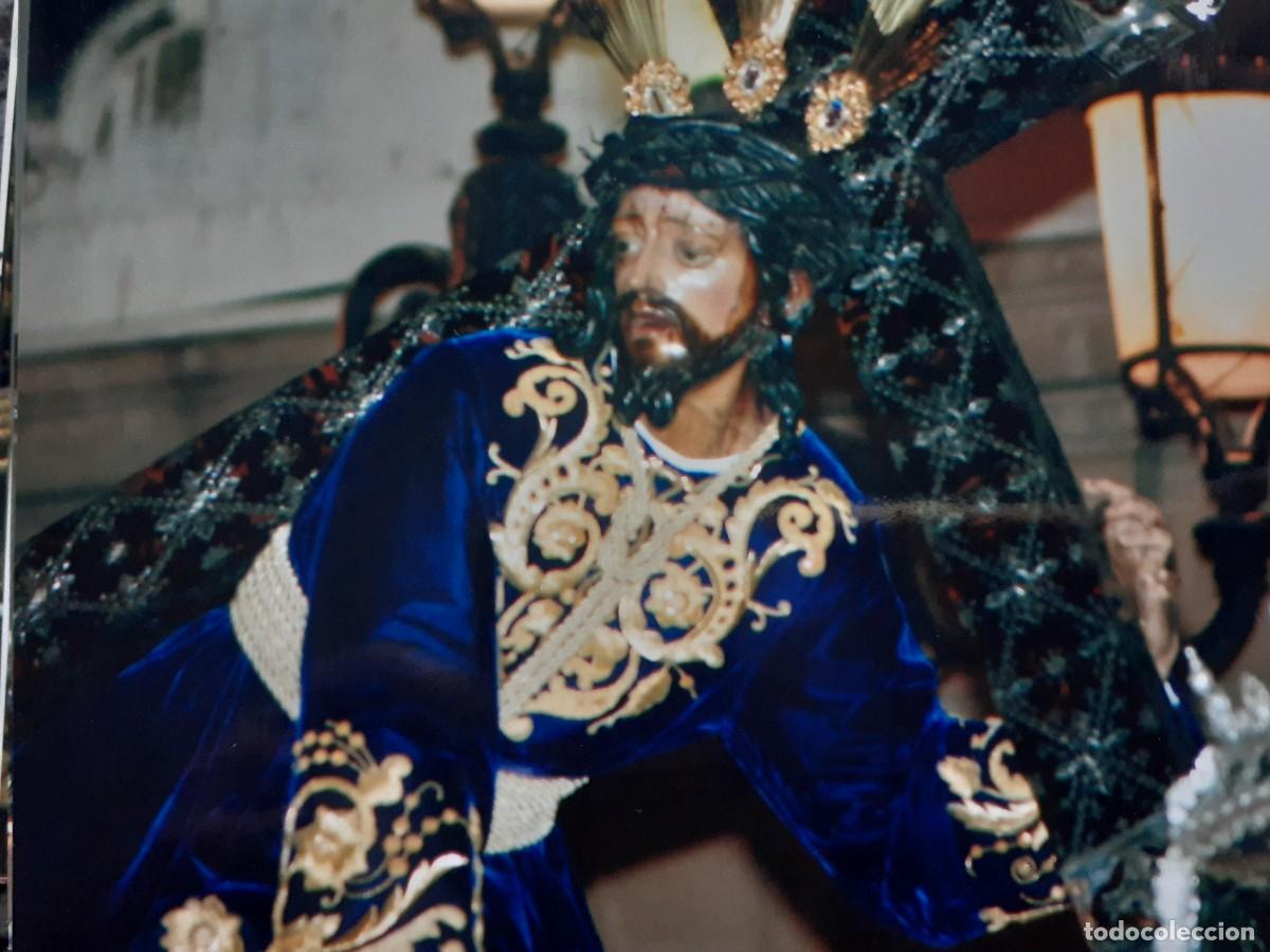 Photographie ancienne: SEMANA SANTA SEVILLA, ANTIGUA FOTOGRAFIA, CRISTO DE LAS PENAS (S. VICENTE), 15X11 CM.