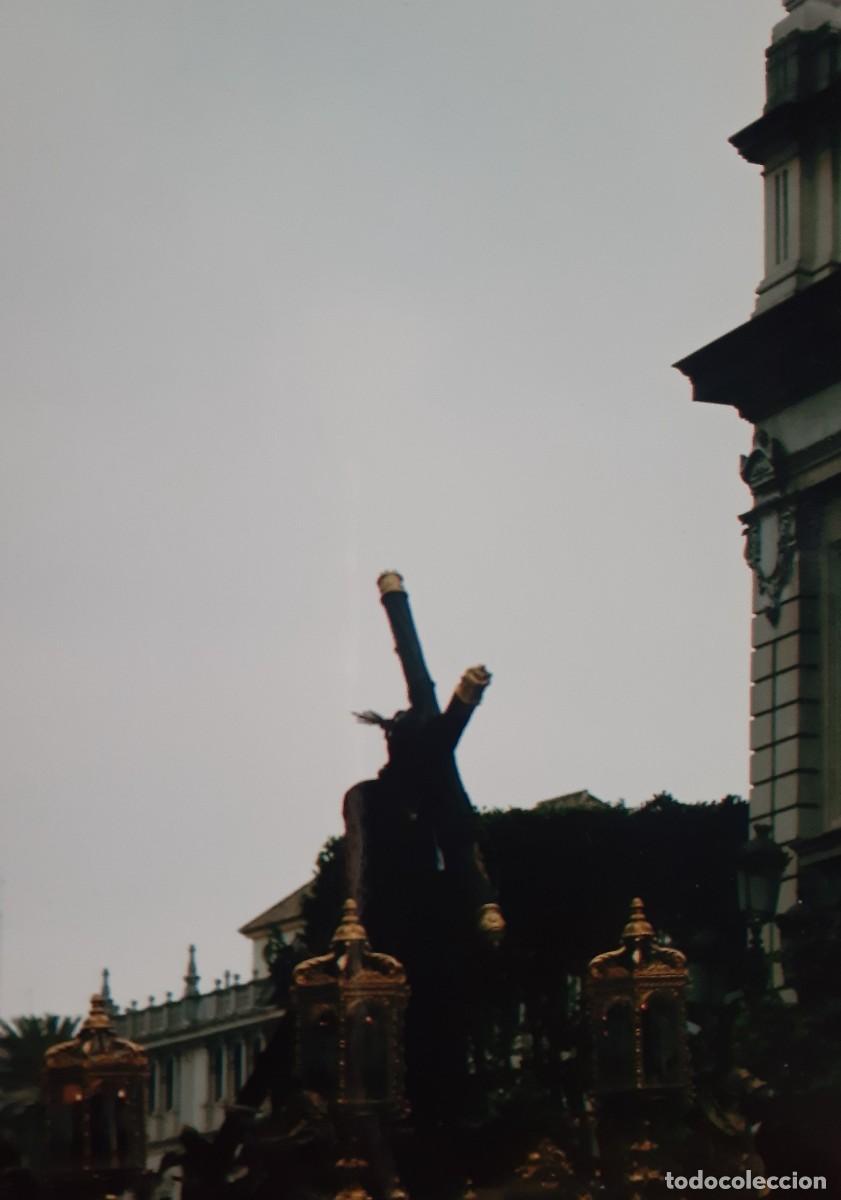 Photographie ancienne: SEMANA SANTA SEVILLA, ANTIGUA FOTOGRAFIA, PASO CRISTO DE LA SALUD (LOS GITANOS), 11X15 CM.