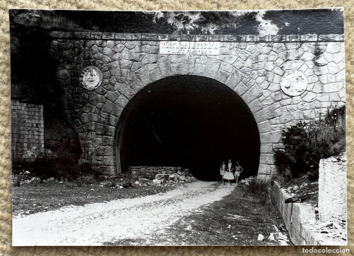 Photographie ancienne: Fotograf&iacute;a del T&uacute;nel de la Enga&ntilde;a - Vega de Pas (Ferrocarril Santander - Mediterraneo) - A&ntilde;os 60/70