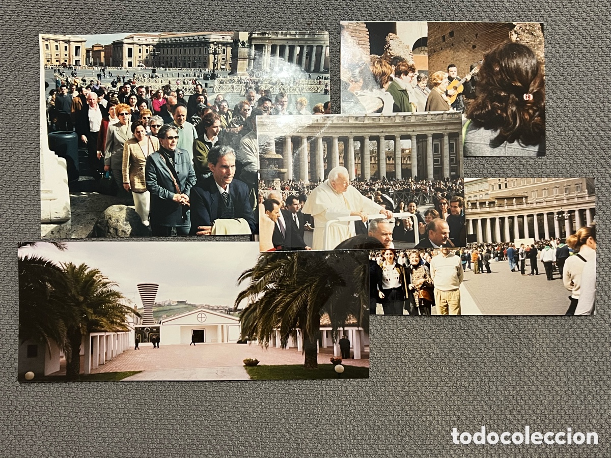 Alte Fotografie: JUAN PABLO II (5) Fotograf&iacute;as Peregrinacion Valenciana a Roma, Marzo del 2001