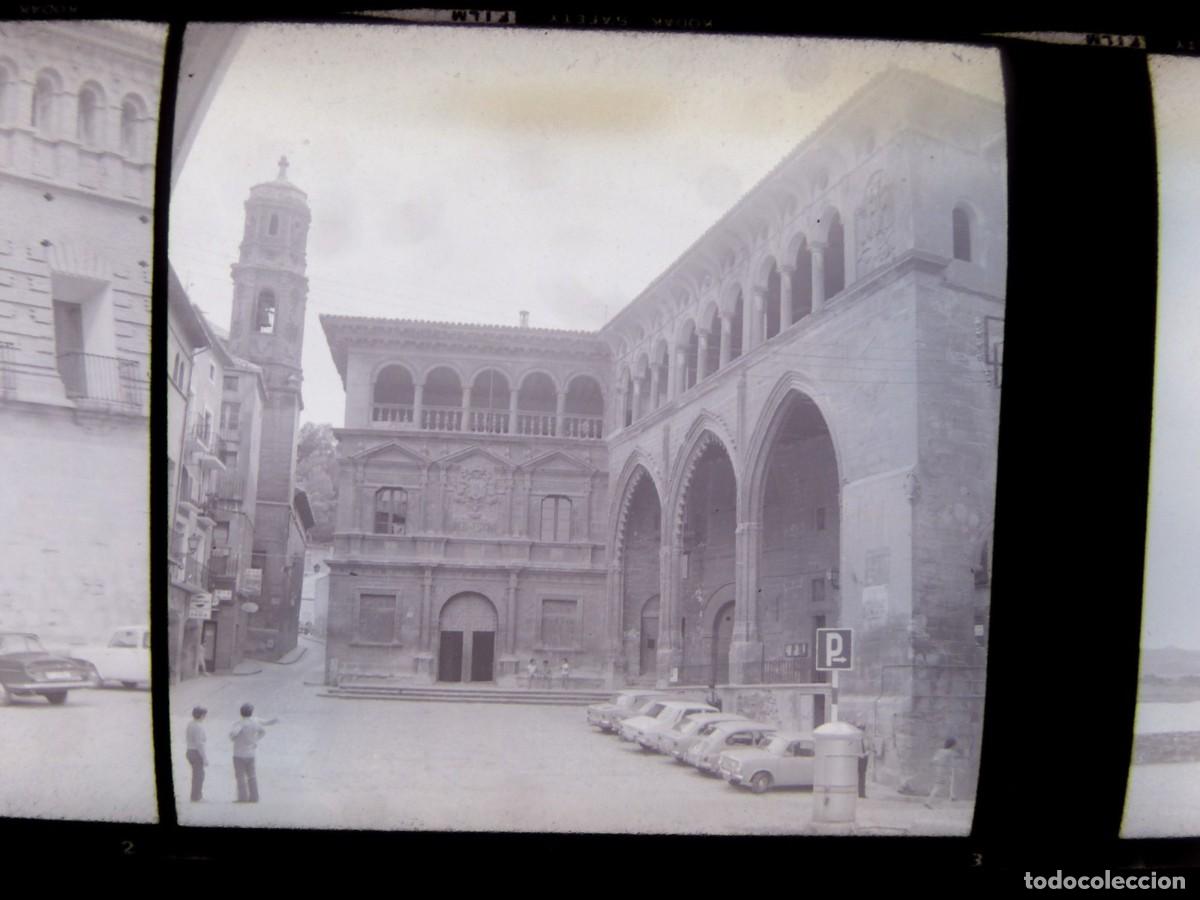 Alte Fotografie: ALCA&Ntilde;IZ, LA GRANJA, TERUEL - 11 ANTIGUOS CLICHES NEGATIVOS DE 6x6 cm EN CELULOIDE - A&Ntilde;O 1972