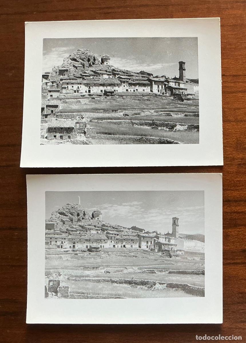 Alte Fotografie: 2 FOTOGRAF&Iacute;AS DISTINTAS VISTA PARCIAL DE ANDILLA VALENCIA