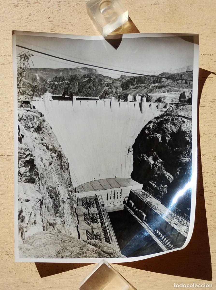 Fotografia antiga: Fotograf&iacute;a de la Presa Hoover USIS PHOTO LAB