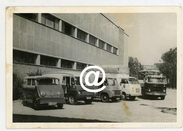 Fotografia antiga: FOTO EMPRESA PHILIPS FURGONETA DKW FURGON COMMER CAMION SAVA PEGASO ESPA&Ntilde;A A&Ntilde;OS 60