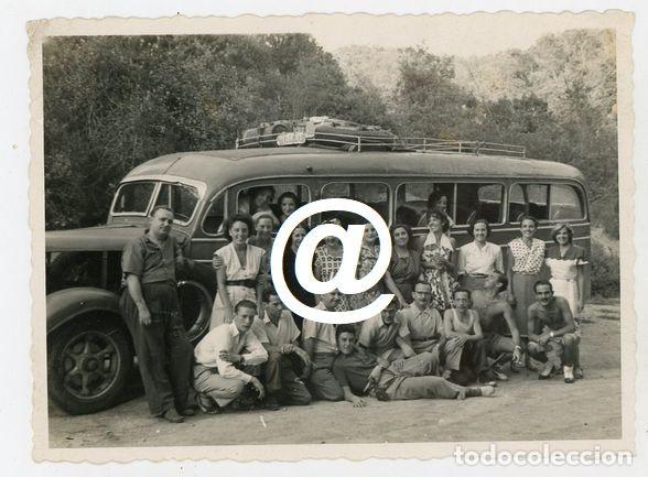 Photographie ancienne: FOTO AUTOCAR VIAJERA ESPA&Ntilde;A A&Ntilde;OS 50