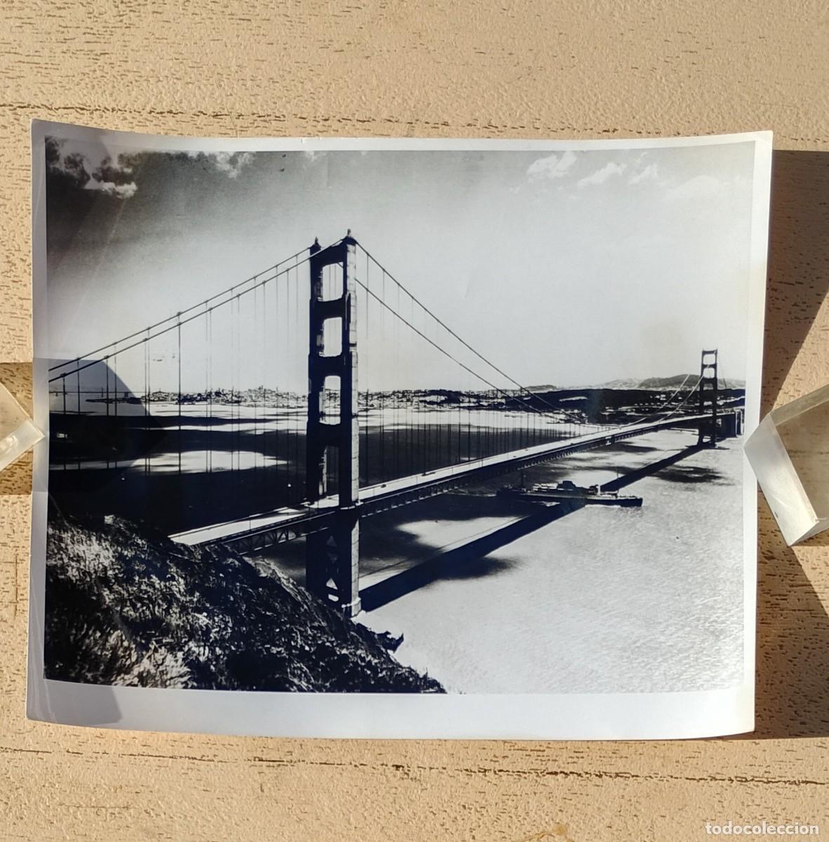 Photographie ancienne: Fotograf&iacute;a Puente Golden Gate USIS PHOTO LAB