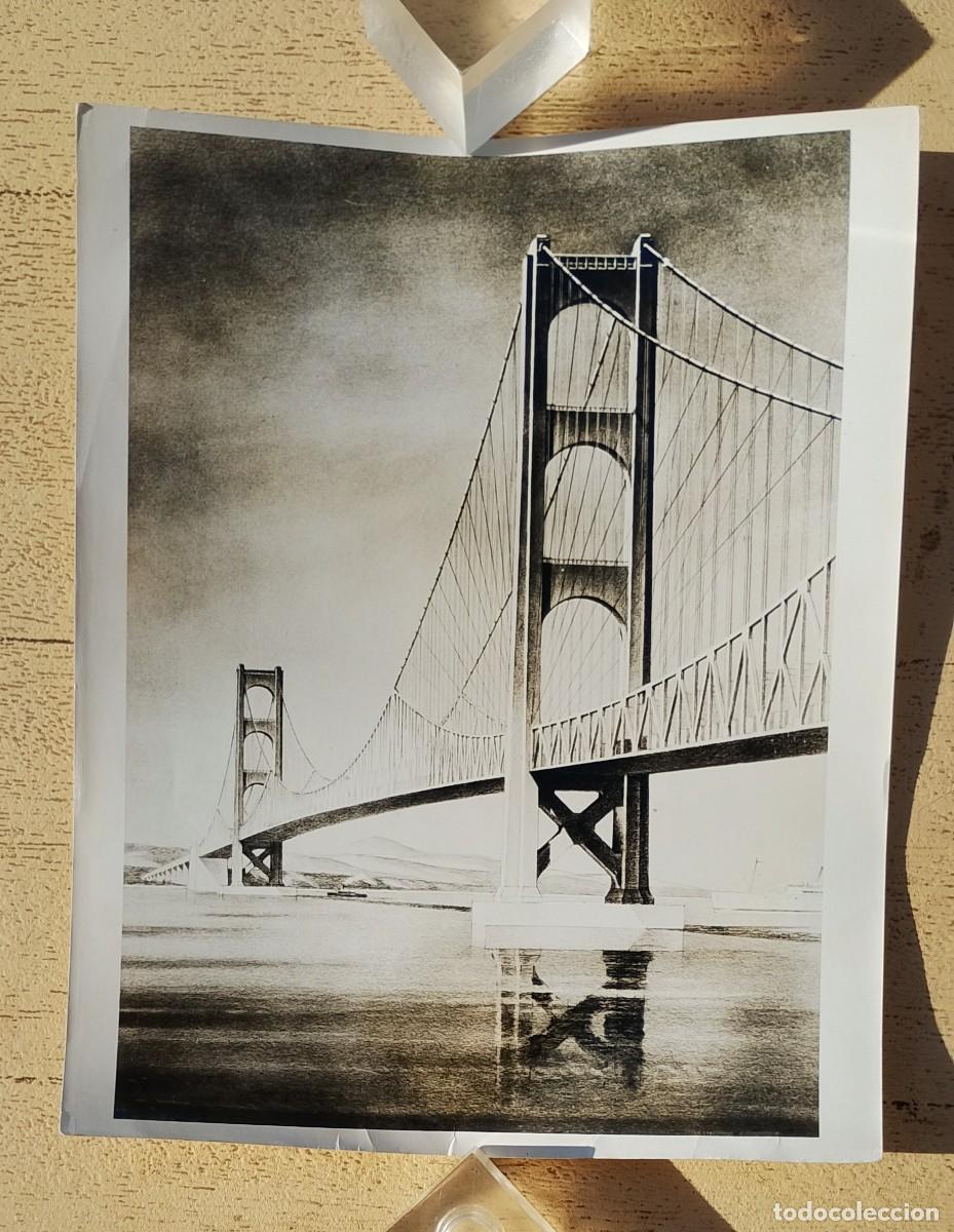 Photographie ancienne: Fotograf&iacute;a Puente Mackinac USIS PHOTO LAB