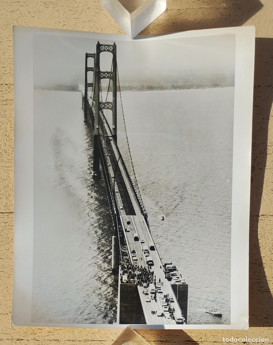 Photographie ancienne: Fotograf&iacute;a Puente Mackinac USIS PHOTO LAB