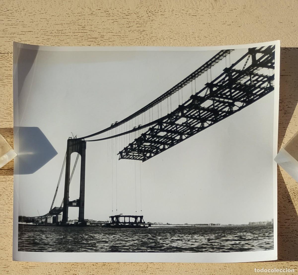 Photographie ancienne: Fotograf&iacute;a Puente Verrazano Narrows USIS PHOTO LAB