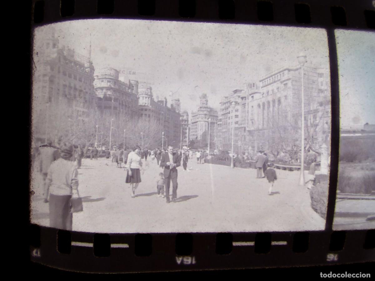 Fotografia antiga: VALENCIA, VISTAS, FALLAS - 11 ANTIGUOS CLICHES NEGATIVOS DE 35 mm EN CELULOIDE - A&Ntilde;O 1960