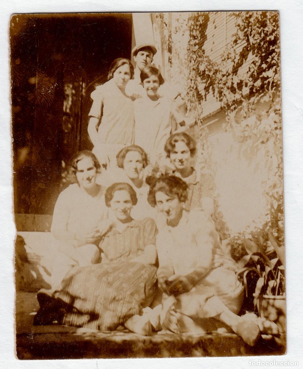 Alte Fotografie: Chicas, amigas. A&ntilde;os 20 bm