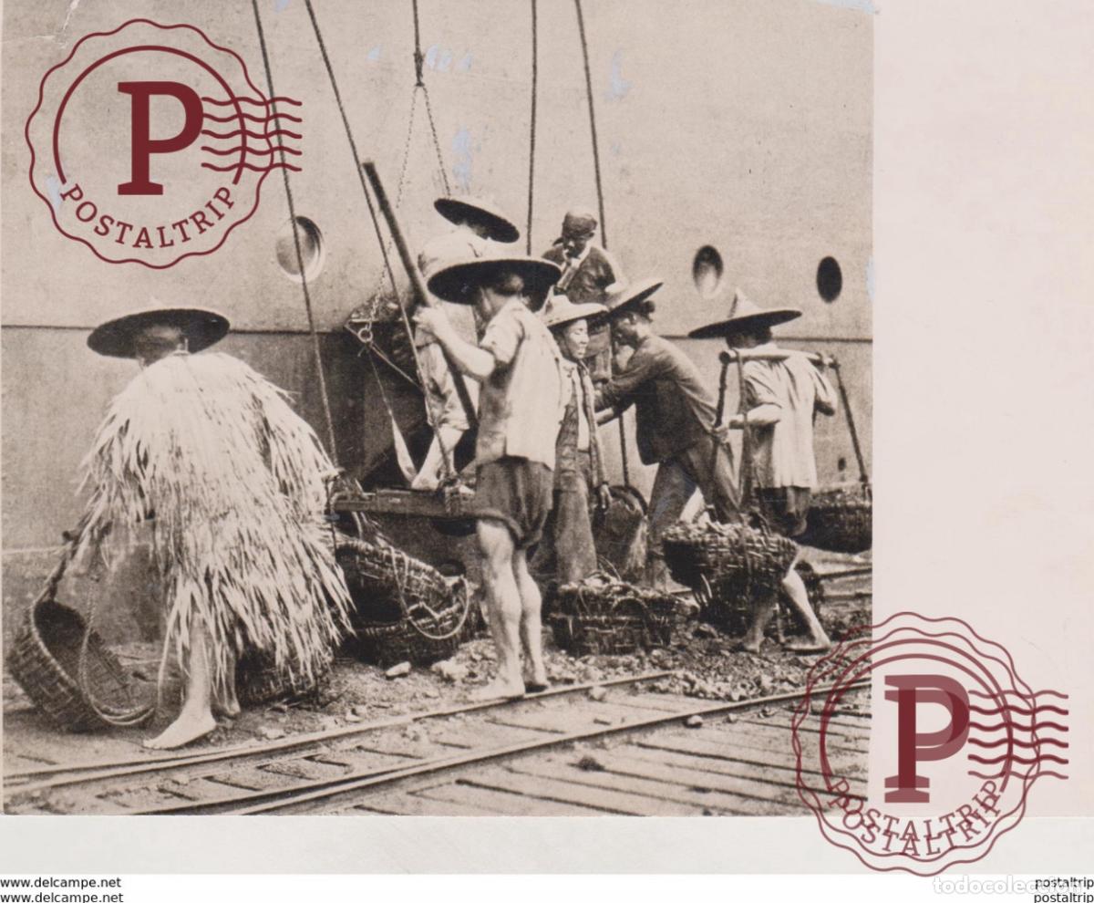 Photographie ancienne: KOWLOON FOTO ALEXANDER STEWART 1930 ASIA CHINA CHINE SEE 2 SCAN 16.5 * 12.5 CM