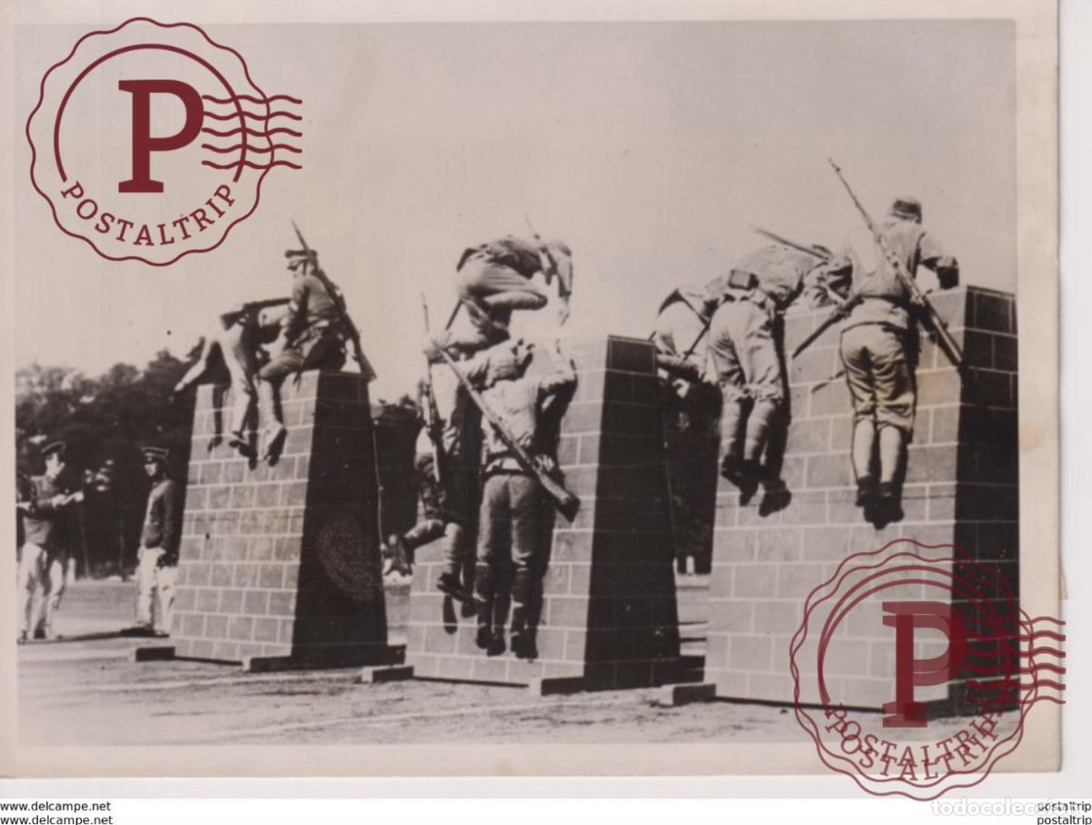 Photographie ancienne: OSTASIEN ZUM KRIEGSAUSBRUCH JAPANISCHE REKRUTEN WW2 WORLD WAR. 18*13CM PRESS FOTO JAPON CHINE CHIN