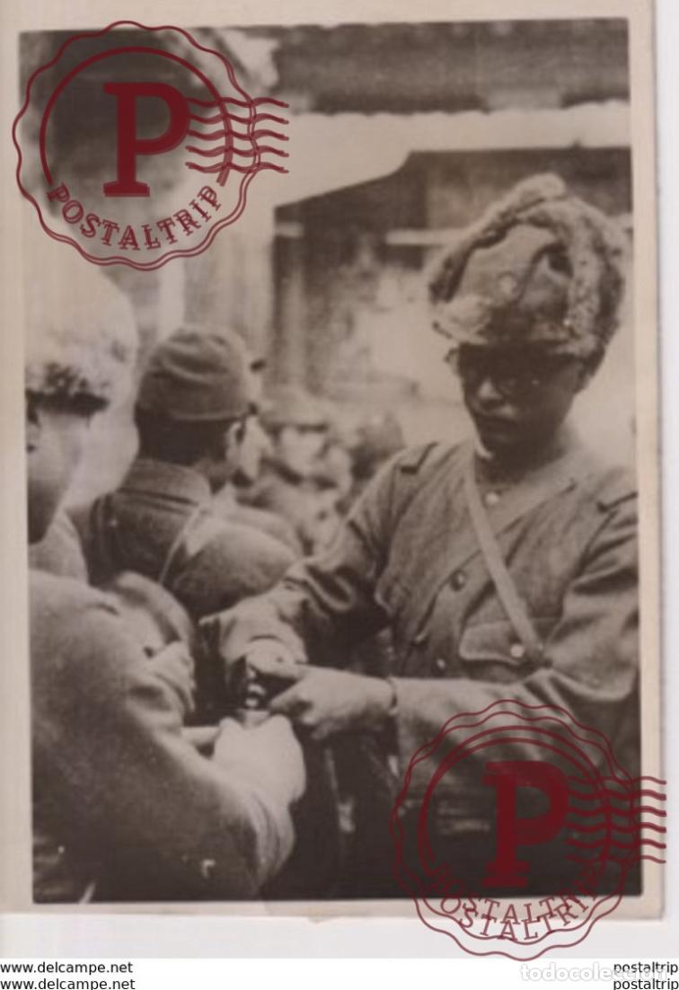 Photographie ancienne: SOLDATEN HOPEI FRONT JAPAN WW2 WORLD WAR. 18*13CM PRESS FOTO JAPON CHINE CHINA JAPAN