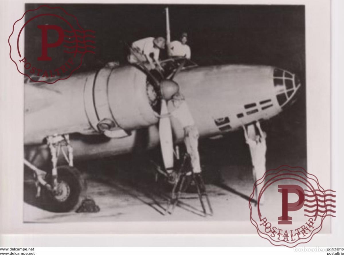 Photographie ancienne: JAPANISCHEN KAMPFFLUGZEUGES FEINDFLUG CHINESISCHE STELLUNGEN WW2 WORLD WAR.18*13CM PRESS FOTO JAPO