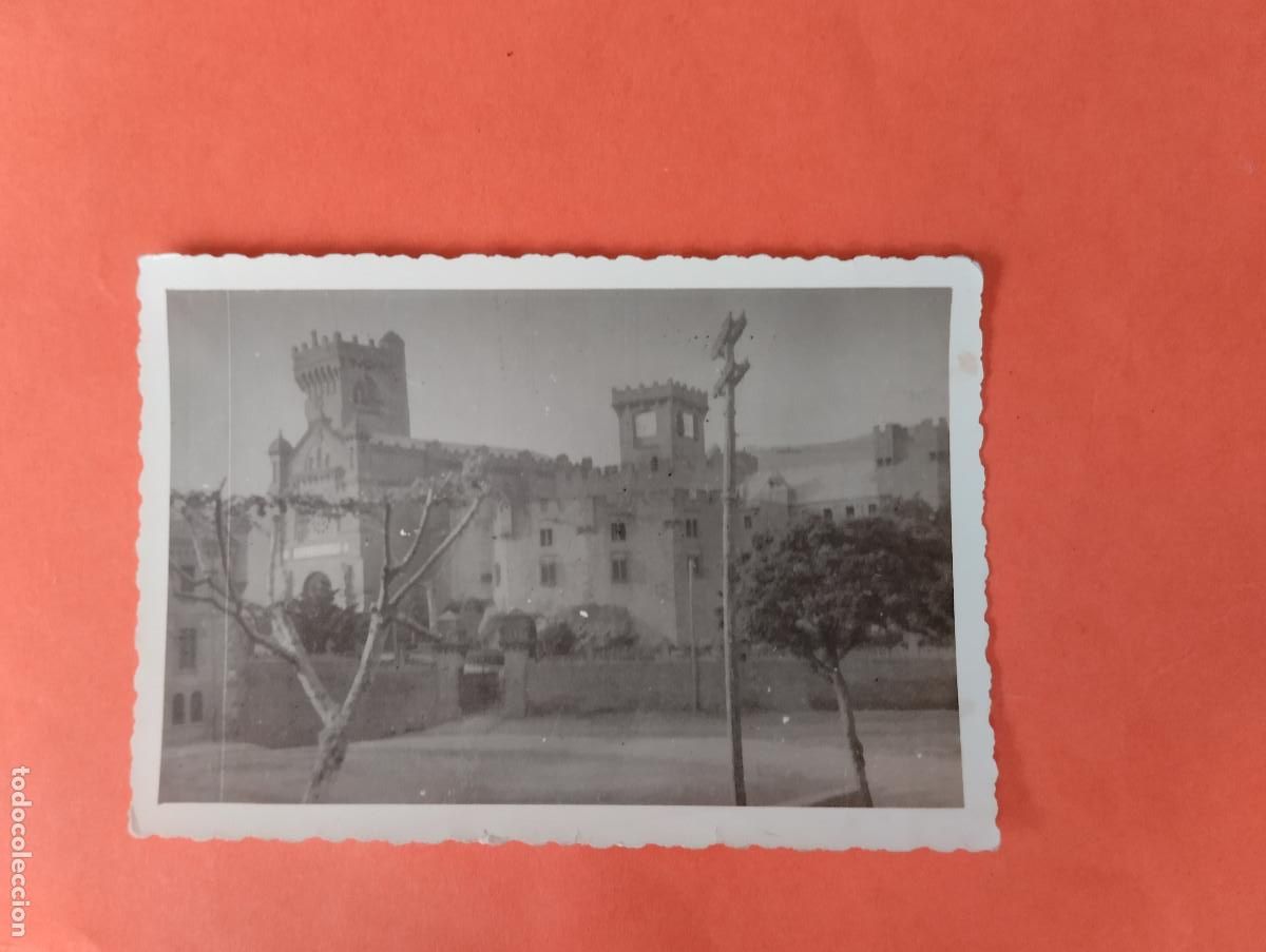 Photographie ancienne: FOTO CASTILLO JAVIER. NAVARRA. FOTO MARIN CHIVITE. ZARAGOZA. 9,8X6,7CM
