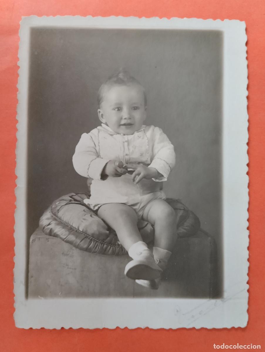 Photographie ancienne: FOTO NI&Ntilde;O. VICTORINO PLA. LA CENIA TARRAGONA. 11,5X8.3CM